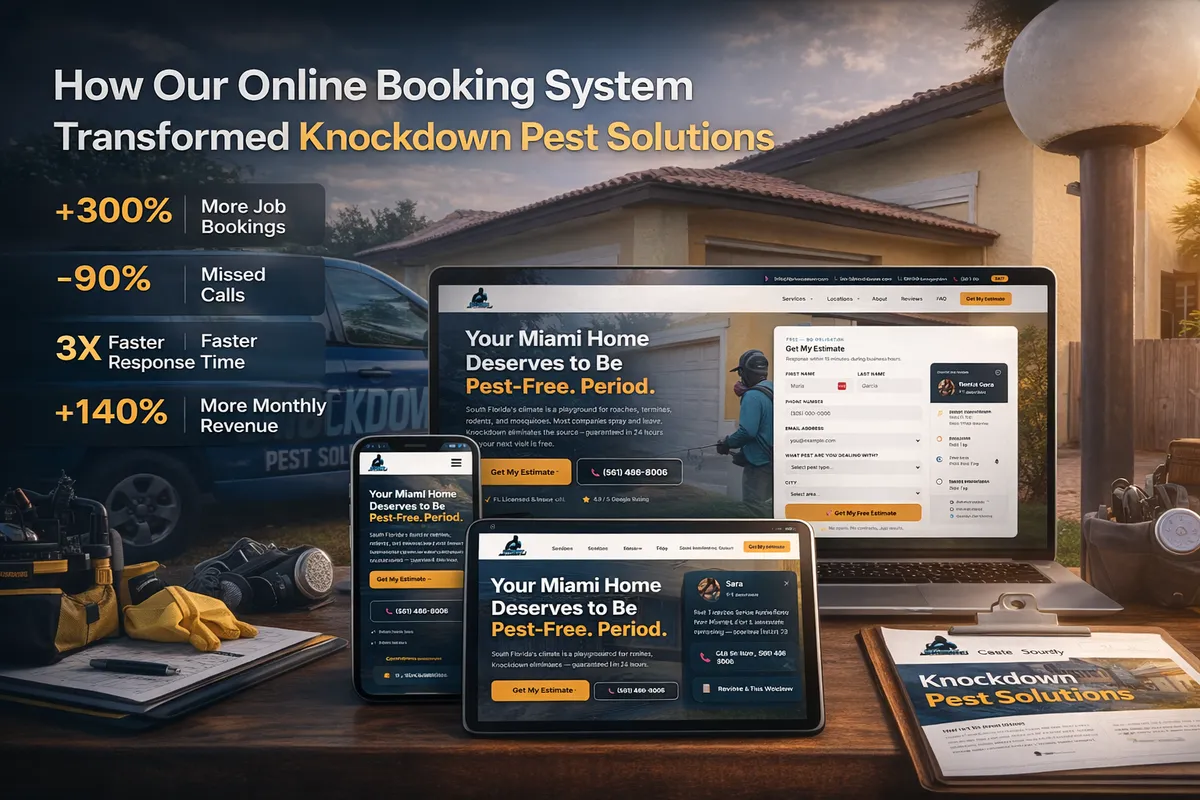 Knockdown Pest Control Sara AI implementation results